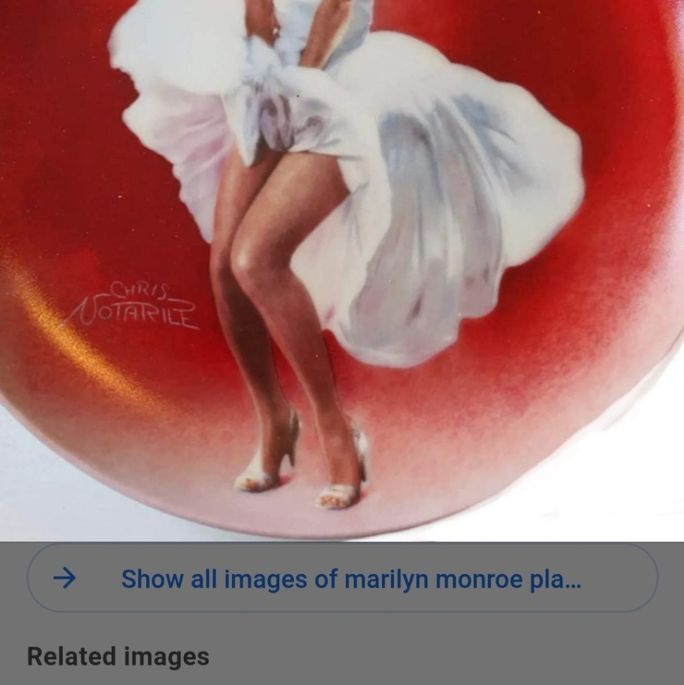 20 Marilyn Monroe collectors plates